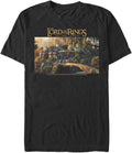 Warner Brothers Big Tall Lord Of Rings Two Towers Rivendell Mens Tops