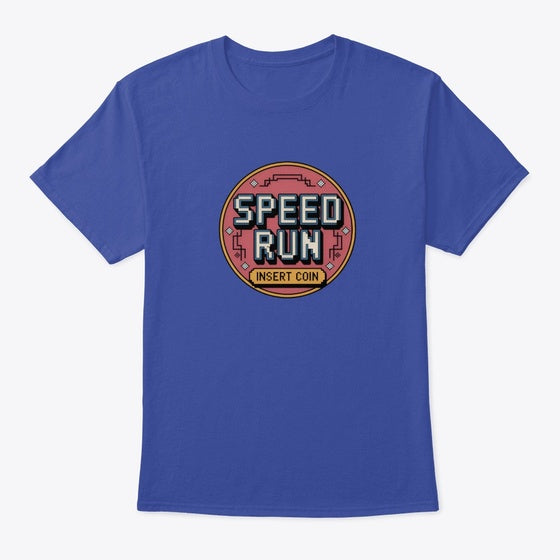Speed Run Insert Coin Apparel High Search Demand High CTR Pick