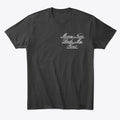 Money Never Broke My Heart Black Tee | Graphic T-Shirt for Unisex