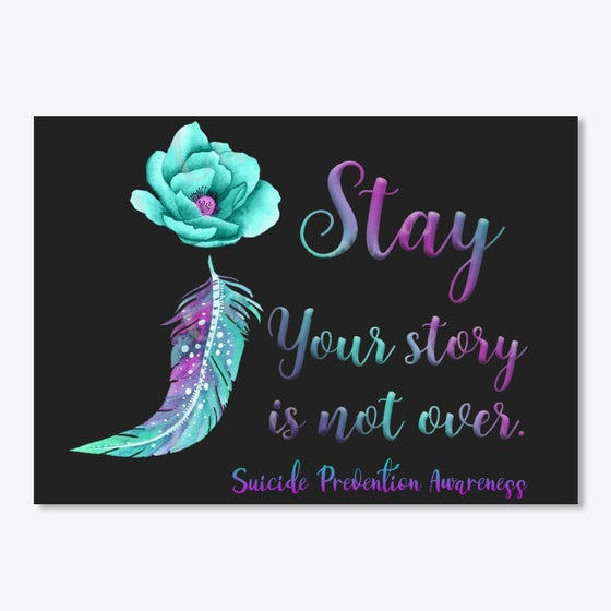 Stay Your Story Sticker | Premium Unisex T-Shirt
