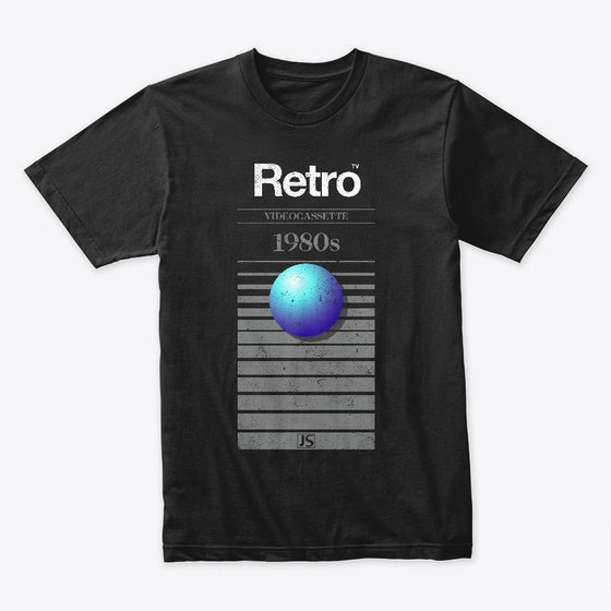 Jaboody Retro VHS 1980s Ball Tee | Premium Unisex T-Shirt