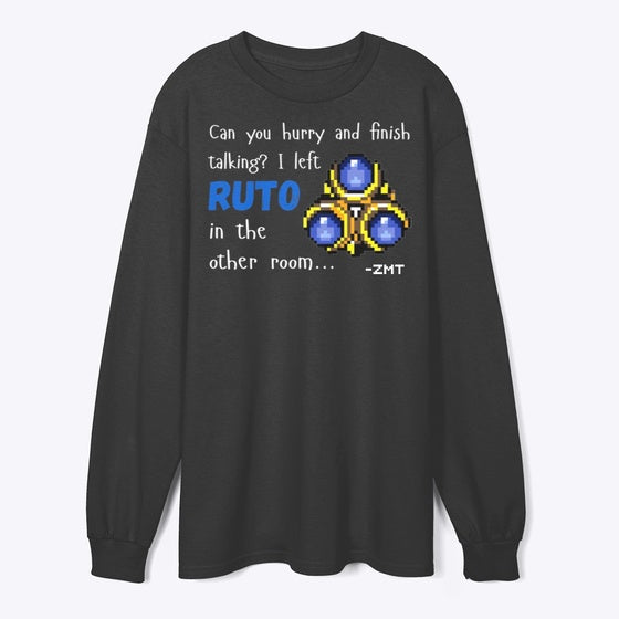 Ruto White Letters Shirt
