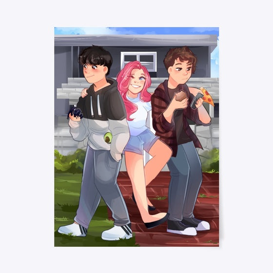 Roomies Poster Apparel Premium Quality Gaming Fan Favorite