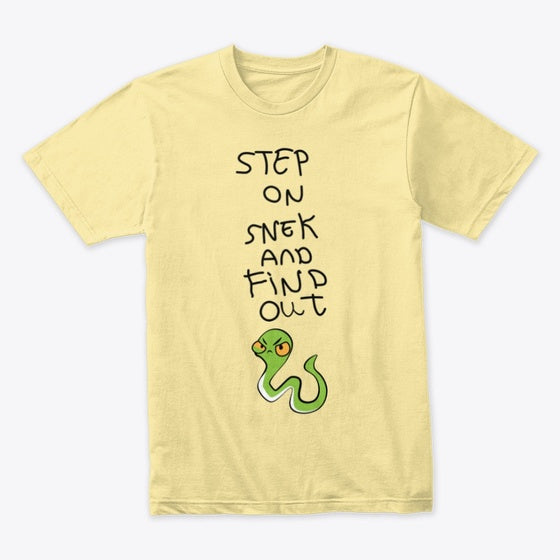 Step on Snek and Find Out | Premium Unisex T-Shirt