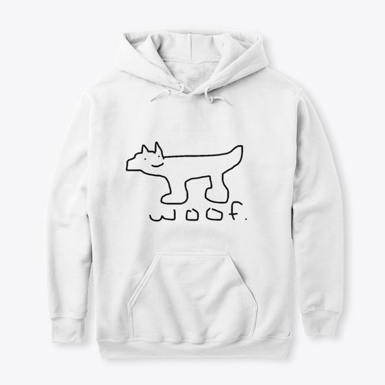 white woofer hoodie | Premium Unisex T-Shirt, Trending Graphic Tee