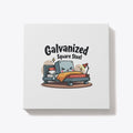 Galvanized Square Steel T Shirt Viral US Style Gaming Fan Favorite