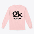 2K NATION UNISEX LONG SLEEVE PINK Apparel Premium Quality Hot Search US
