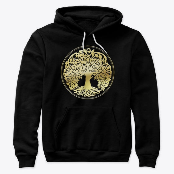 Gold Tree of Life - Mythology Merch | Premium Unisex T-Shirt
