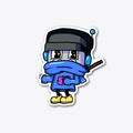 Excited Simply Chris Sticker Apparel Trending 2025 Streetwear Essential