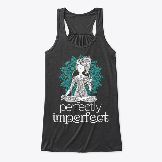 Perfectly Imperfect Teal V Tee | Premium Unisex T-Shirt