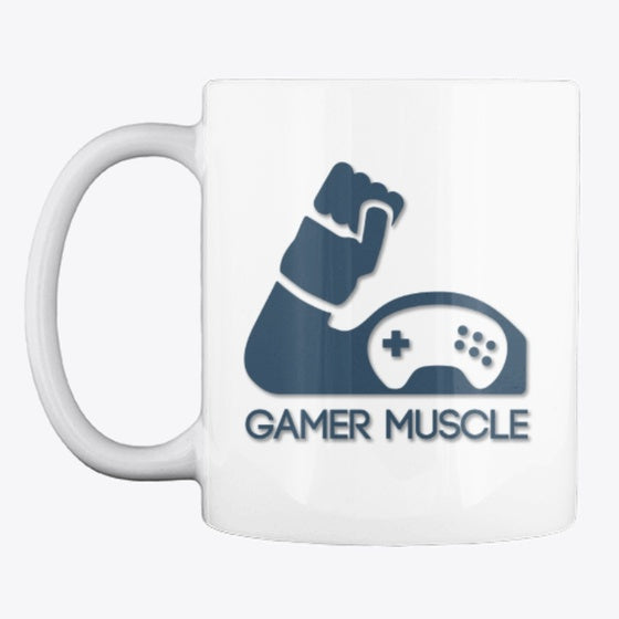 GamerMuscle Huge Error Blue Mug Apparel Best Seller Look Gaming Fan Favorite