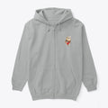 Bams in the back zip up | Premium Unisex T-Shirt, Trending Graphic Tee