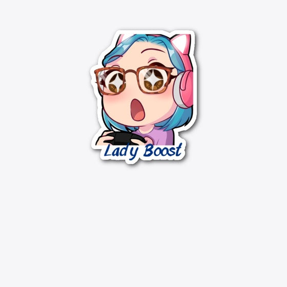 Lady Boost Excited Apparel Trending 2025 Hot Search US