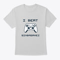 I Beat SimbaGamez Shirt Tote Bag Viral US Style Hot Search US