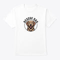 Rescue Dad Dog 2 | Premium Unisex T-Shirt, Trending Graphic Tee