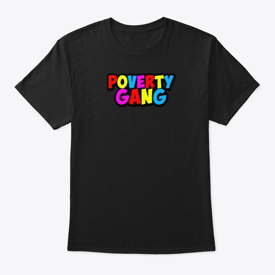 Poverty Gang Logo Attire Apparel Premium Quality Streetwear Essential