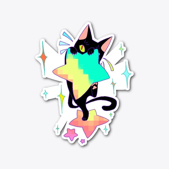Star Climber Black Cat | Premium Unisex T-Shirt, Trending Graphic Tee