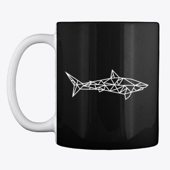Shark Cut-Out Mug | Premium Unisex T-Shirt, Trending Graphic Tee
