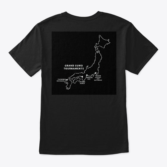 SUMO Basho Locations Black Apparel Viral US Style Hot Search US