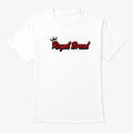 White w Red and Black Lettering | Premium Unisex T-Shirt, Trending Graphic Tee
