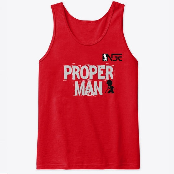 Proper Man Tank | Graphic T-Shirt for Unisex