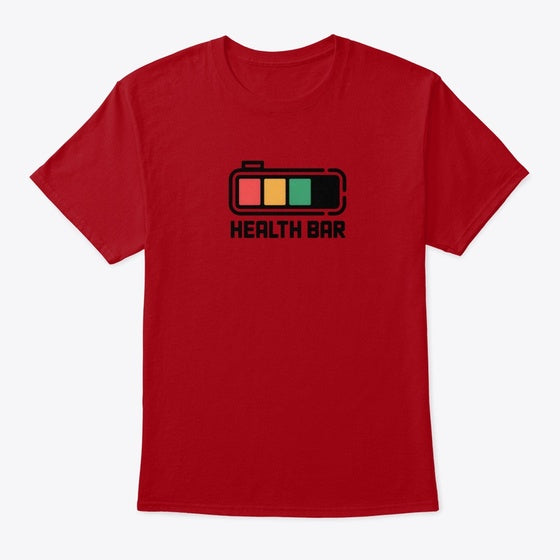 Health Bar Apparel Premium Quality Streetwear Essential