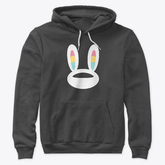 Space Bunny Hoodie Dark | Premium Unisex T-Shirt