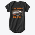 3 Months on 6 11 Block | Graphic T-Shirt for Unisex