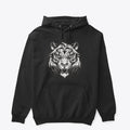 Tiger with Hoodi | Premium Unisex T-Shirt, Trending Graphic Tee