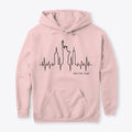 Unisex City Beat Hoodie Black Logo | Premium Unisex T-Shirt