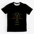 Swiss001 Runway At Night T-Shirt | Premium Unisex T-Shirt