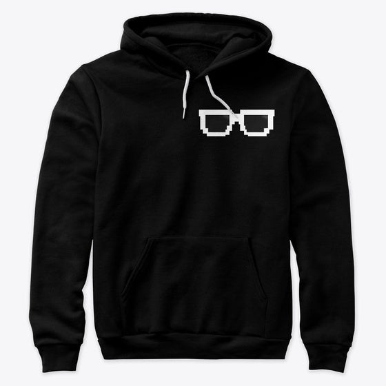 White Glasses Premium Hoodie | Premium Unisex T-Shirt