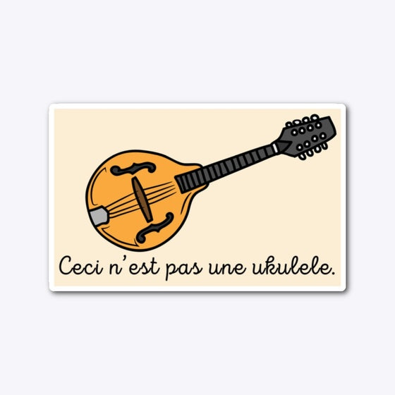 The Treachery of Ukulele's | Graphic T-Shirt for Unisex