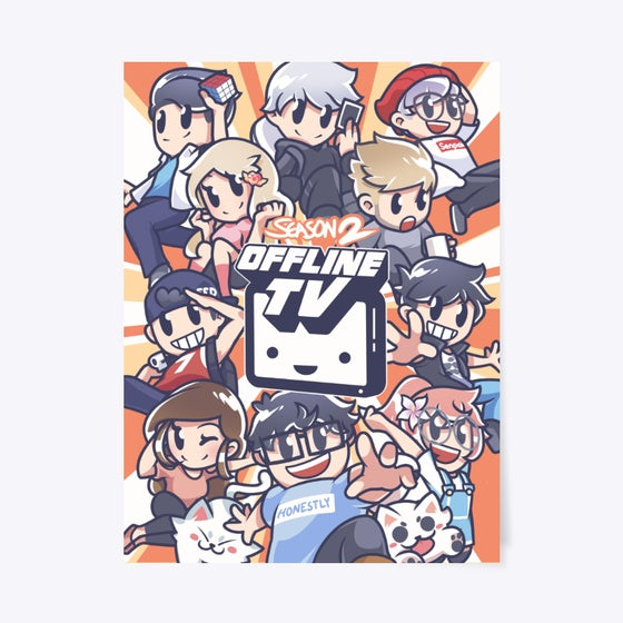 OfflineTV Season 2 Poster Apparel High Search Demand Top Rated Design