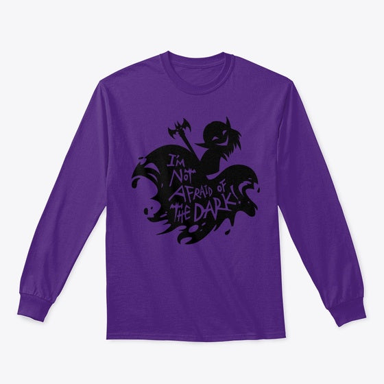 Team Missi long sleeve Black on Purple | Premium Unisex T-Shirt