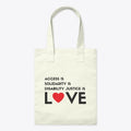 Love Is tote bag | Premium Unisex T-Shirt