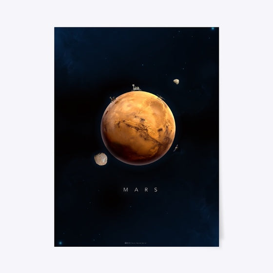 Mars SOLAR SYSTEM SERIES | Premium Unisex T-Shirt