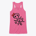Girl's Bow Skull Tank | Premium Unisex T-Shirt, Trending Graphic Tee