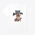 Seek Adventure | Premium Unisex T-Shirt, Trending Graphic Tee