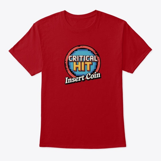 Critical Hit Insert Coin Apparel Viral US Style High CTR Pick