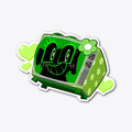 BURNBOT TV sticker Apparel Trending 2025 Hot Search US