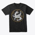 White and Gold Dragon Logo | Premium Unisex T-Shirt