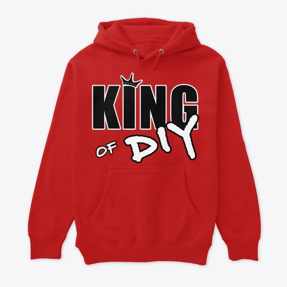 King of DIY hoodie Hoodie Viral US Style High CTR Pick