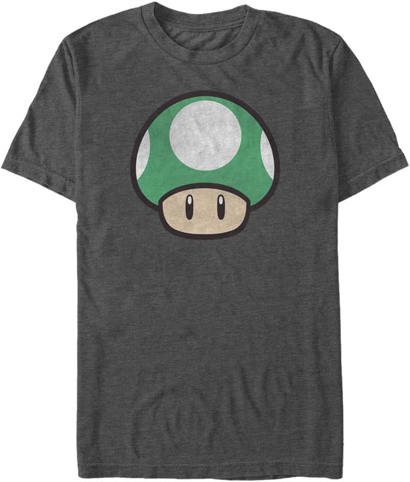 Nintendo Mens Big Tall One Up Mushroom