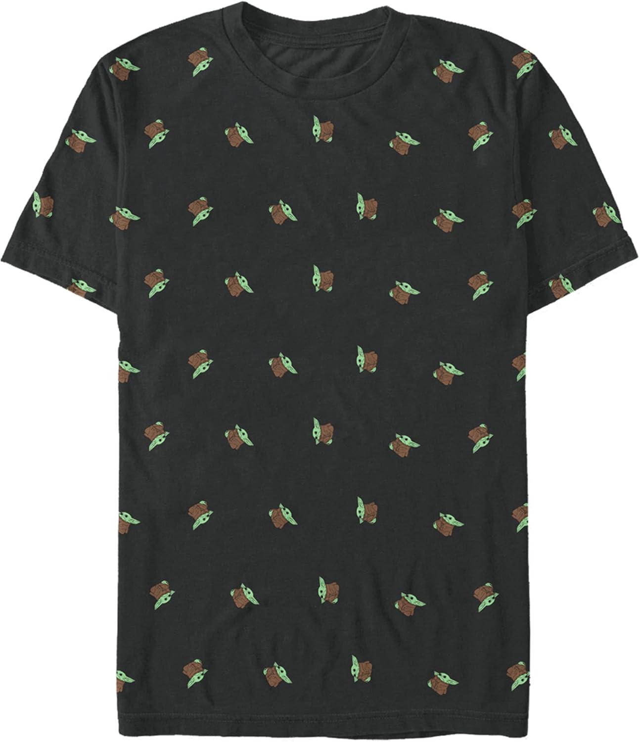 Star Wars Adult Baby Yoda All Over Print Tee Shirt