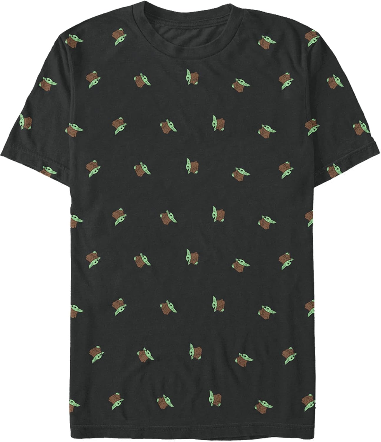 Star Wars Adult Baby Yoda All Over Print Tee Shirt