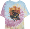 Universe Lighting Panther Womens Fast Fashion Short Sleeve Tee Shirt