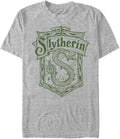 Harry Potter Warner Brothers Sorcerers Stone Slytherin Crest Mens Tops Short Sleeve