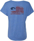 Costa Pride Usa Womens Short Sleeve T Shirt