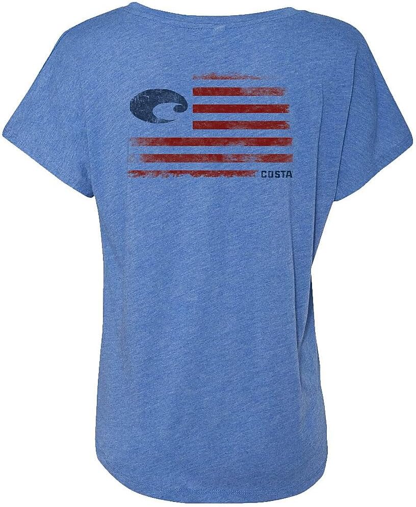 Costa Pride Usa Womens Short Sleeve T Shirt